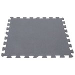 Intex Protecteur de sol rembourré verrouillable 8Pièces 50x50x0 5cm 1 9m²