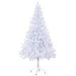 vidaXL Arbre de Noël artificiel pré-éclairé/boules 150 cm 380 branches