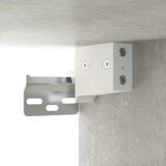 vidaXL Ensemble de meubles TV 8 Pièces Gris béton Bois d'ingénierie