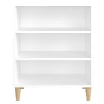 vidaXL Buffet Blanc 57x35x70 cm Aggloméré