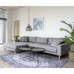 House Nordic Table basse Scarlett 48x48 cm Noir