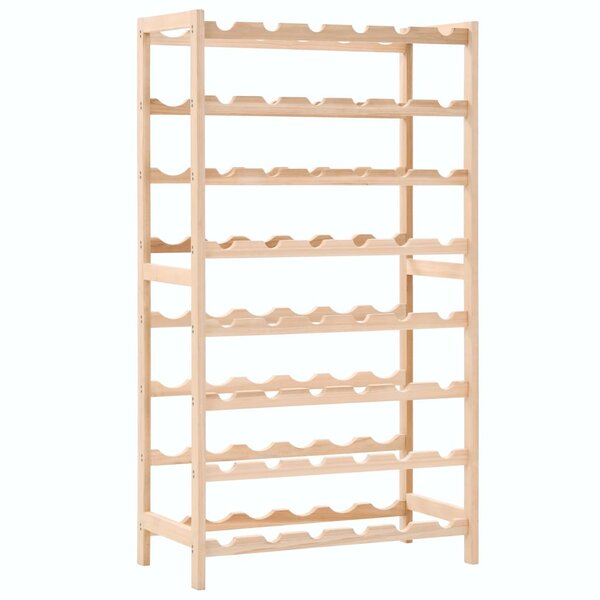 vidaXL Casier à bouteilles Bois de cèdre 57 5 x 28 x 102 cm