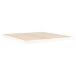 vidaXL Cadre de lit sans matelas blanc 180x200 cm bois massif de pin