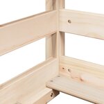 vidaXL Lit pour enfants sans matelas 80x160 cm bois massif de pin