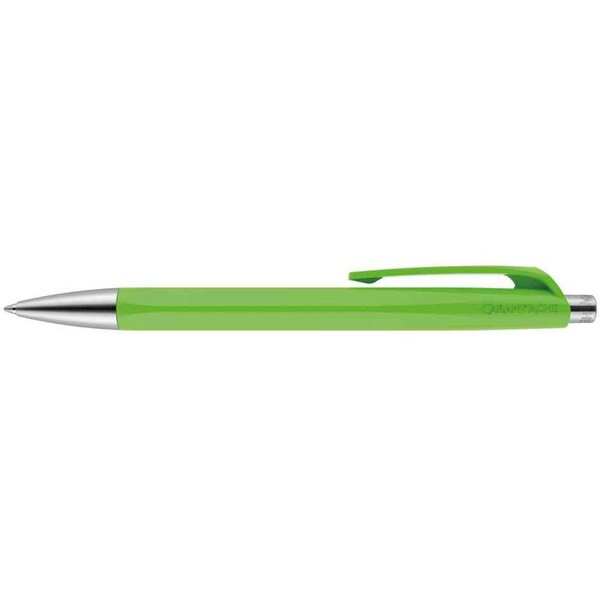 Stylo à bille 888 infinite pte moyenne vert de mai caran d'ache