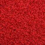 vidaXL Tapis d'escalier 15 Pièces rouge 65x21x4 cm