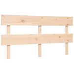 vidaXL Cadre de lit sans matelas bois de pin massif