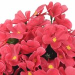 vidaXL Guirlandes de fleurs de Noël 3 Pièces rose 85 cm