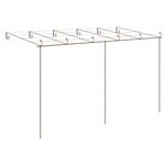 vidaXL Pergola de jardin Marron antique 6x3x2 5 m Fer