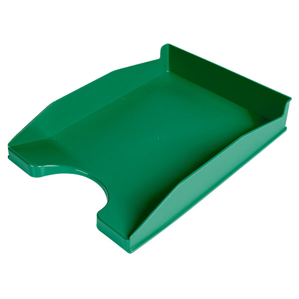 Q-connect corbeille à courrier empilable - PP documents - A4+ - Vert