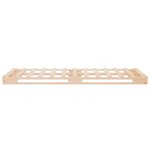 vidaXL Cadre de lit sans matelas 100x200 cm bois massif de pin