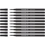 Recharge pour roller topball 850 pointe moyenne 05 noir x 10 schneider