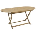 vidaXL Ensemble à manger de jardin 9 Pièces bois d'acacia solide