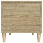 vidaXL Table basse Chêne sonoma 90x44 5x45 cm Bois d'ingénierie
