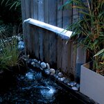 Ubbink Cascade avec LED Niagara 90 cm Acier inoxydable 1312126