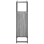 vidaXL Armoire de salle de bain sonoma gris 33x33x120 5 cm
