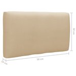 vidaXL Salon de jardin palette 4Pièces avec coussins Pin imprégné de noir