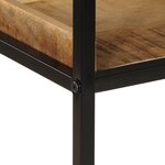 vidaXL Bibliothèque 70x35x110 cm Bois massif manguier brut