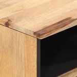vidaXL Meuble TV 70x33x46 cm Bois massif de manguier