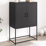 vidaXL Meuble TV vert olive 100 5x39x60 5 cm acier