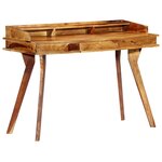 vidaXL Bureau 115 x 50 x 85 cm Bois solide de Sesham