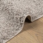 vidaXL Tapis shaggy PAMPLONA poils longs moderne beige 60x110 cm