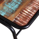 vidaXL Chaises à manger lot de 6 bois de récupération solide