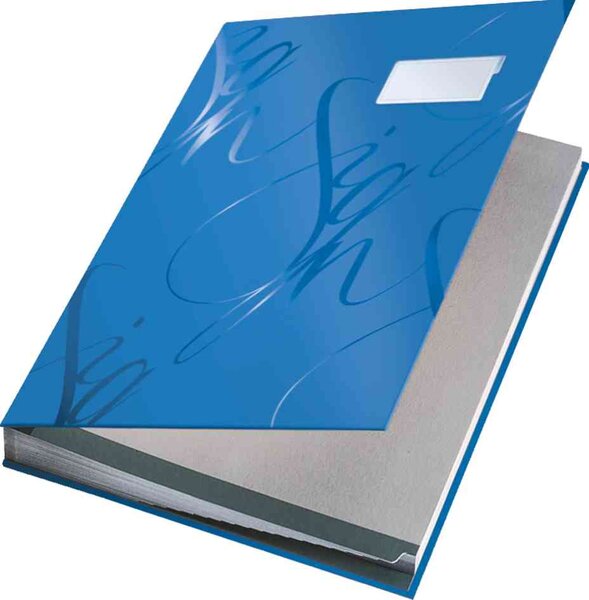 Design parapheur, 18 compartiments, bleu LEITZ
