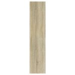 vidaXL Bibliothèque/Cloison Chêne sonoma 60x30x135cm Bois d'ingénierie