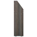 vidaXL Porte-revue pour enfants Gris et chêne sonoma Bois d'ingénierie