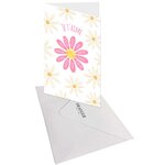 Carte De Voeux À Fleurs - Je T'aime - Draeger paris