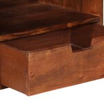vidaXL Meuble TV 80x30x42 cm Bois d'acacia massif