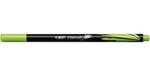 Stylo Feutre Fineliner Intensity Pte Baguée métal Fine 0,4mm Vert Clair BIC
