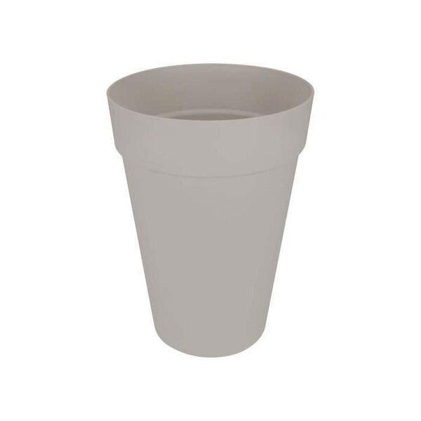 Pot de fleurs rond Loft Urban Haut 42 - Gris Ø 42 x 56 cm - extérieur