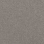 vidaXL Lit avec matelas taupe 140x200 cm tissu