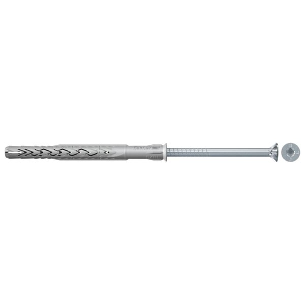 Fischer fixation de cadre avec ensemble de vis sxrl 8 x 120 t 50 pcs