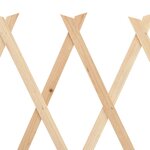 vidaXL Clôture à treillis 5 Pièces Bois de sapin 180x60 cm