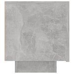 vidaXL Meuble TV Gris béton 100x35x40 cm Bois d'ingénierie