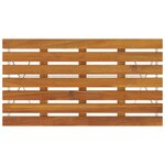 vidaXL Table de bistro pliante 100x54x71cm Bois acacia solide et acier