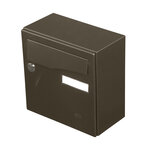 Boîte aux lettres Préface compact bronze anodisé satiné ren 0281s