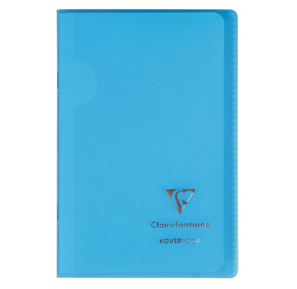 Carnet Protège Cahier Koverbook 11x17 cm Polypro 96 Pages 90g Q.5x5 Coloris Al... CLAIREFONTAINE