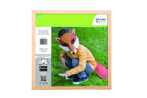 Cadre photo en bois Carré 32 5cm