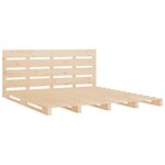 vidaXL Cadre de lit sans matelas 180x200 cm bois massif de pin