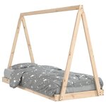 vidaXL Cadre de lit pour enfants 80x200 cm bois de pin massif