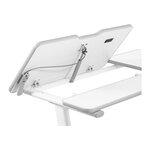 Bureau enfant réglable - 120 x 66 cm - inclinaison : 0 - 50° - hauteur : 600 - 760 mm 14_0005976