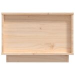 vidaXL Table basse 60x50x35 cm Bois massif de pin