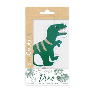 Grande bougie - Dino 15 x 7 2 x 0 9 cm