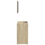 vidaXL Ensemble de meubles de salle de bain 2 Pièces chêne sonoma