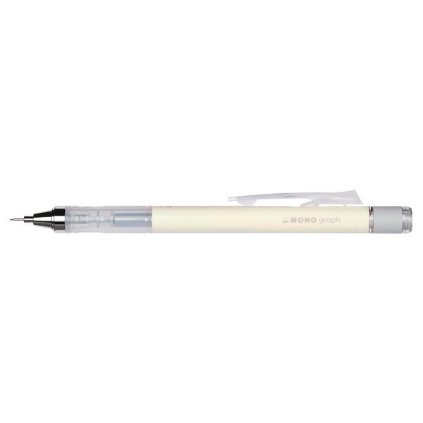 Porte-mine mécanisme Shake MONO graph 0 5 mm jaune crème TOMBOW