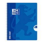 Cahier OPENFLEX spirale 17 x 22 cm 100p grands carreaux 90g Coloris Aléatoire OXFORD